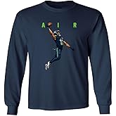 Long Sleeve Jaxon Smith Njigba JSN AIR Seattle Shirt T-Shirt Long Sleeve