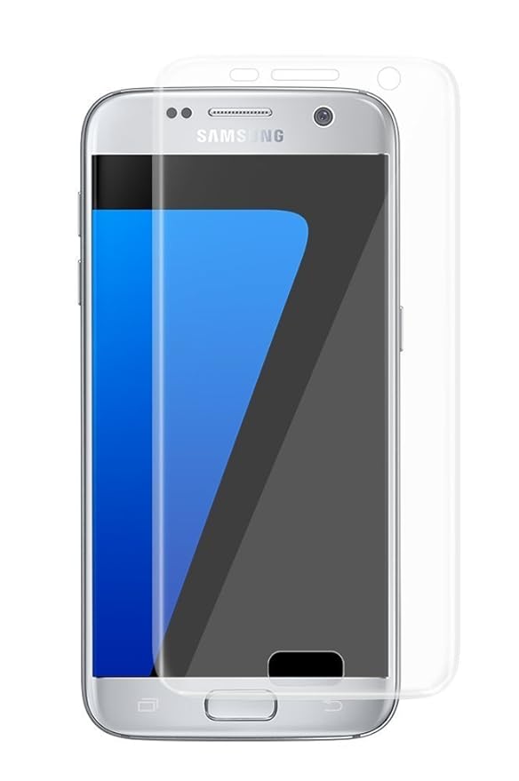 VAPIAO Panzerglasfolie [Panzerglas] kompatibel mit Samsung Galaxy S7 9H 3D Glasprotektor Clear Glas 9H 3D Schutzfolie Echtgla