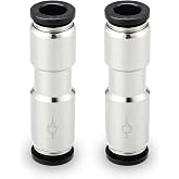 Yoebor 1/2" OD Check Valve Push to Connect Inline Air Pneumatic Valves 2pc