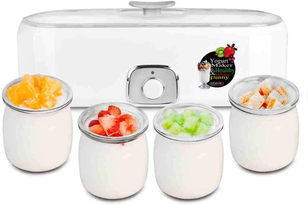 Electric Yoghurt Maker, Yoghurt Maker Machine Stainless Steel with 4