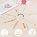 Pearl Hair Clips Accessories for Women - Set of 9 Cute Pieces Hair Clip Pins Bows Head Bands Barrettes with Pearls Ties Hair for Girls Braid Urban Styling Party Wedding Dresses Valentine’s Day Gifts