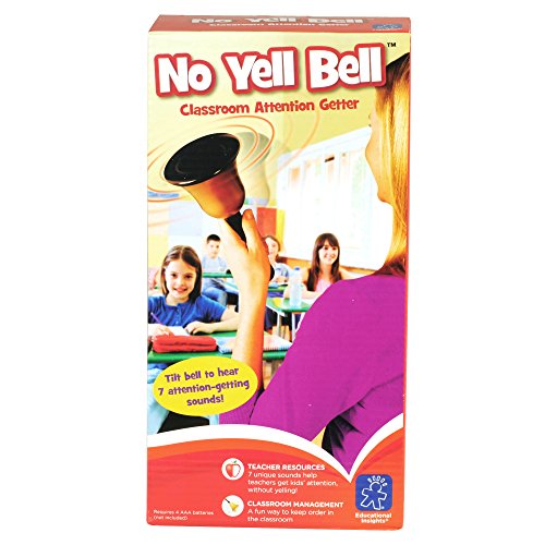 Educational Insights No Yell Bell Classroom Attention Getter