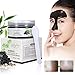 Blackhead Mask - LuckyFine Bamboo Charcoal Peel-off Blackhead Mask, Deep Cleansing Face Mask, Blackhead Acne Pimples Treatment Mask, Blackhead Extractor, Resist Strawberry Nose + Mirror and Spoon