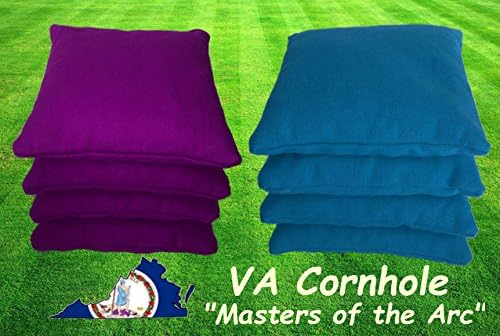 8 All Weather Regulation 6"x6" Cornhole Bags - 17 Colors Available. Free Expedited Shipping! Made in USA by VA Cornhole!