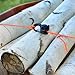 Rope Tightener, Black, Aluminum