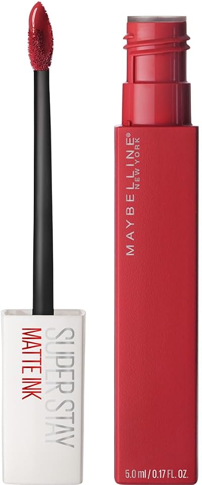 Maybelline Super Stay Matte Ink Liquid Lipstick Pioneer Red 20