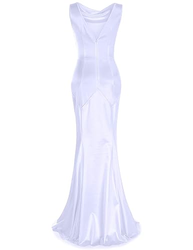 MUXXN Women's 30s Brief Elegant Mermaid Simple Wedding Birdesmaid Evening  Dress (Light Purple 2XL) in Kenya | Whizz Dresses