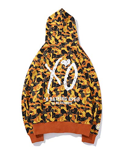 Scarlett Mens Ape Bape Hoodies Sweatshirt Fashion Casual Coat Outdoor Hip-Hop Funny Tops