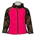 Trail Crest Infant - Toddler Girls Outdoor Fleece Camo & Neon Colors Full Zip Jacket