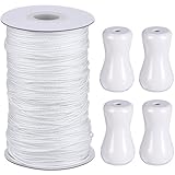 Hestya 1.8 mm White Braided Lift Shade Cord 55