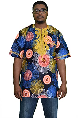 Authentic African Ankara Dashiki- Galaxy