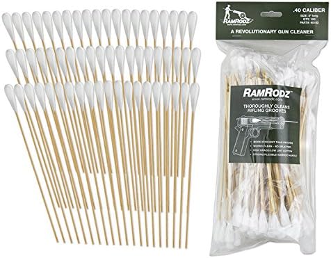 RamRodz40100 Model, 100 Quantity .40 Caliber Gun Cleaning Swabs