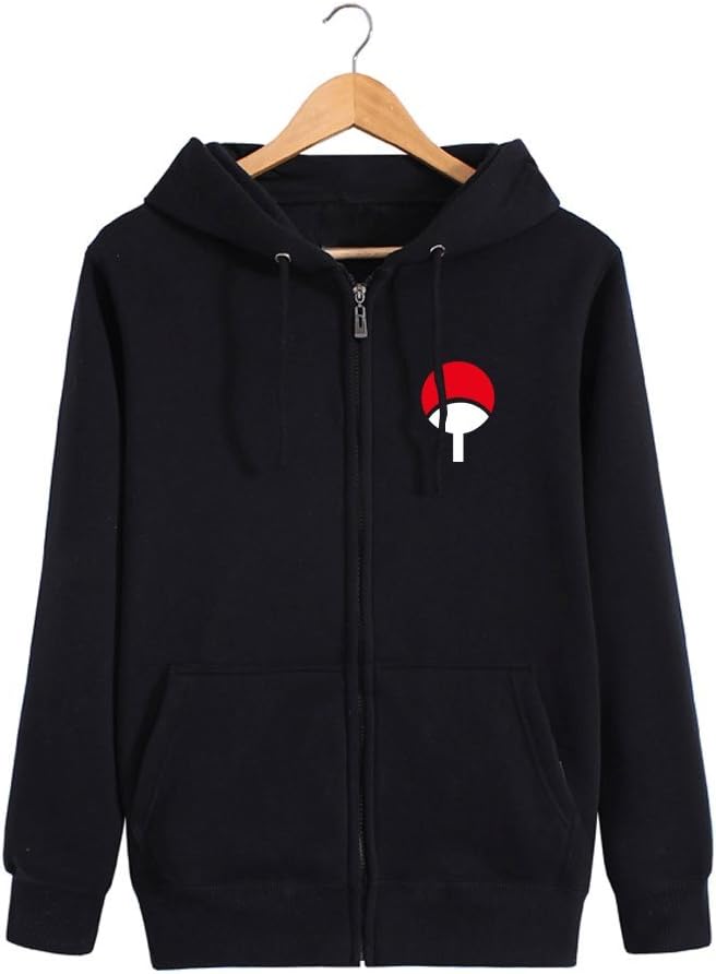 Weimisi Naruto Anime Zip-up Hoodie