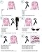 IWIWB Retro 1950s Pink Lady Jacket Fancy Dress 50s Halloween Costume