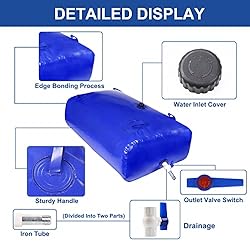 1000 Gal/4000 L Portable Large Capacity Water