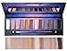 2X12Colors Matte Shimmer Eyeshadow Palette Long-lasting Waterproof Pigmented Eye shadow with and Double Ended Brush Makeup Set, 2 Eye Make-up Pallets