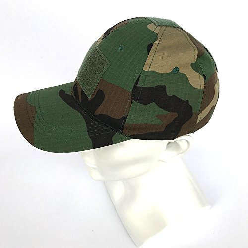 Outdoor Adjustable Baseball Cap Camo Duty Hat for Military Army Tactical Sports Operator Hunting Camping shooting Woodland Camo