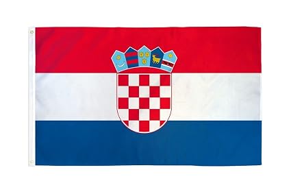 3x5 Croatia Flag Croatian Country Banner Republic Pennant