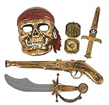 Rhode Island Novelty 5 Pc Pirate Set | One Set Per Order