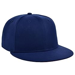 Lids Blank Full Court w/Colored Under Visor Fitted
