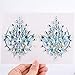 Body Tattoo Sticker, Fascigirl 4 Bohemian Rhinestone Crystal Mermaid Tears Stickers Halloween Rave Party Festival Metallic Shiny Gems Glitter Temporary Face Body Tattoos Jewels