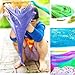 POLMMYS Slime Making Kit Including Unfading Foam Beads(Size 0.1-0.25 inch), Glitter Shake Jars, Slime Containers, Fruit Pieces, Slime Tools and Moulds for DIY Slime Making Art Craft (10 Pack)