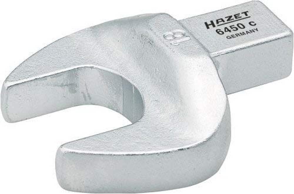 HAZET 6450D-38 72.7 mm Hexagon Profile Insert Open-End Wrench - Chrome-Plated