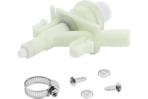 Ximoon 385311641 RV Toilet Valve Replacement Kit for Dometic 300 310 320 Toilets & Sealand Marine Toilet - White