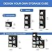 KOUSI Cube Organizer Storage Cubes - 14