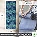 Gaiam Yoga Mat Premium Print Reversible Extra Thick Non Slip Exercise & Fitness Mat for All Types of Yoga, Pilates & Floor Workouts, Divine Impressionist, 6mmthumb 4