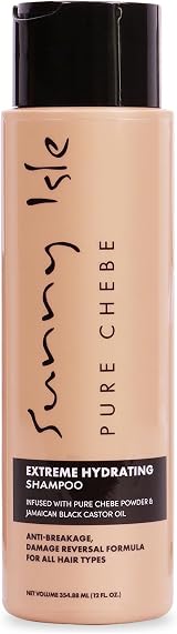 Sunny Isle Pure Chebe Hydrating Shampoo 12oz Anti-Breakage Jamaican Black view 1