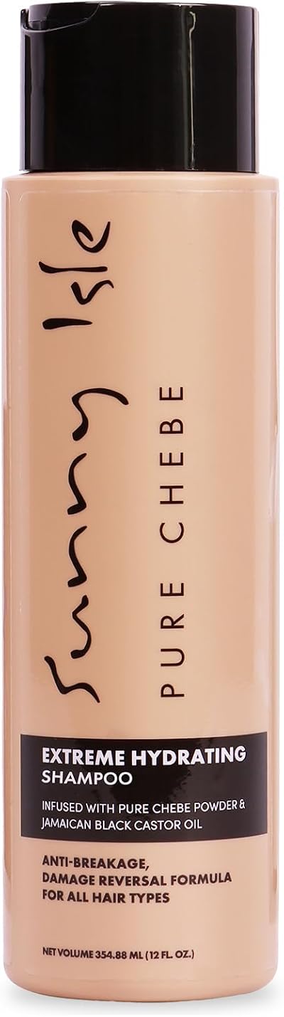 Sunny Isle Pure Chebe Hydrating Shampoo 12oz Anti-Breakage Jamaican Black