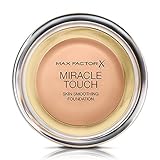 Max Factor Miracle Touch Liquid Illusion Foundation, No.45 Warm Almond, 11.5g
