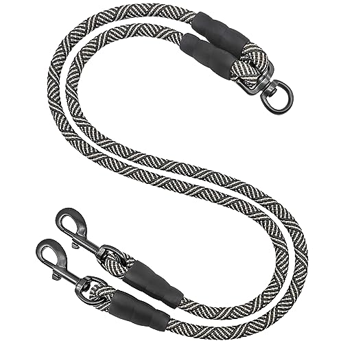 Mycicy Double Dog Leash Coupler
