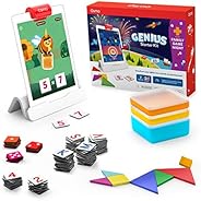 Osmo - Genius Starter Kit for iPad + Family Game Night - 7 Educational Learning Games for Spelling, Math &