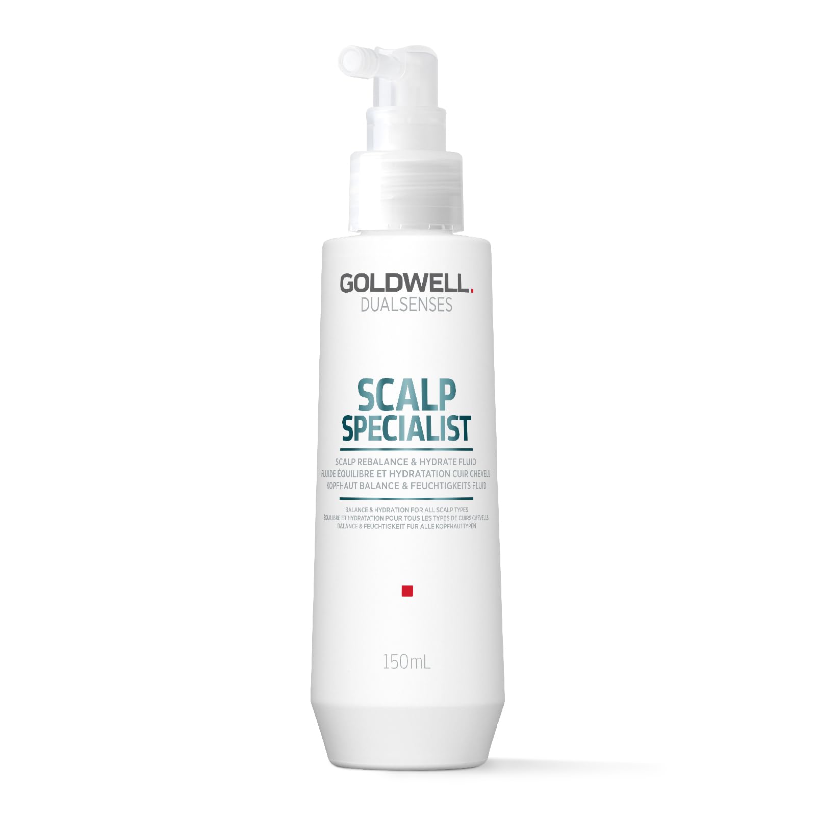 Goldwell Dualsenses Scalp Specialist Rebalance & Hydrate Fluid, For Sensitive Scalp, Soothes & Maintains Moisture, 150ml