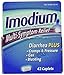 Imodium Multi-Symptom Caplets for Diarrhea Relief with Gas, Bloating & Cramps, 42 ct