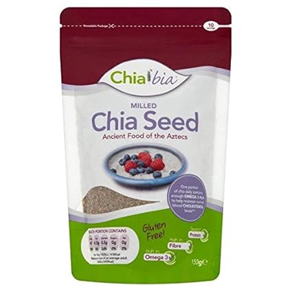 Chia Bia Milled Chia semillas – 150 g: Amazon.com: Grocery ...