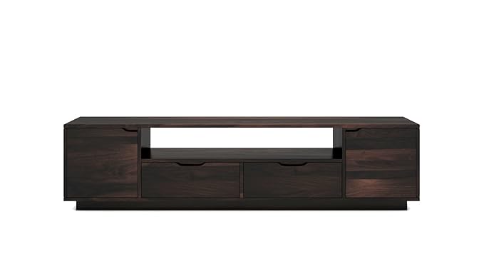 Urban Ladder Zephyr Sheesham Wood 65 Entertainment-TV Unit (Mahogany Finish)