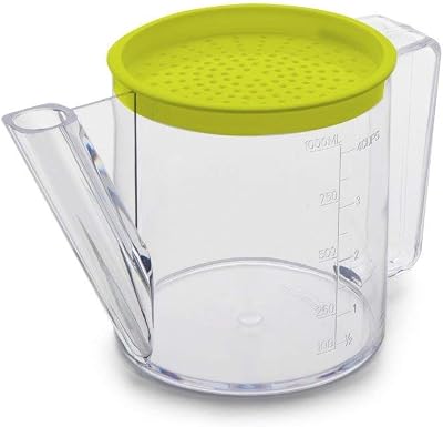 Ibili Easycook 1L Plastic Gravy Separator Jug with Strainer Lid