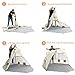 Easthills Outdoors Instant Shader Deluxe XL Beach Tent Easy Up 99