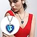 Neoglory Blue Crystal Heart Pendant Necklace For Women Heart of The Ocean Titanic Big Heart Pendant Women Necklace21