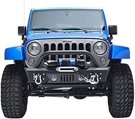 Front Bumper with Two D-ring for Jeep Wrangler JK 07+