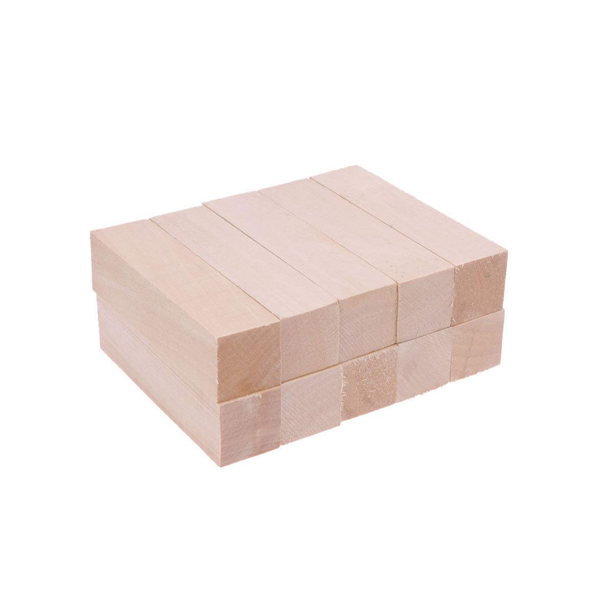 JANKI ENTERPRISE Carving Blocks Solid Wooden Whittling Kit Large Basswood Carving Kit Beginners