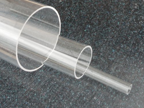 Tube Perspex 80/70 mm Acrylic Clear Hollow Tube Long 500 mm (0,5 meter) colorless