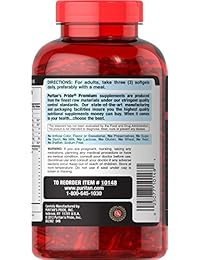 Puritan 's Pride Fuerza máxima. Triple Omega 3 – 6-9 los peces, lino & borage oils-240 softgels