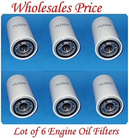 (Lot of 6) LF3970 Oil/Lube Filter Fits: FREIGHTLINER WITH CUMMINS ENGINE: FL50 1999-2000-2001 FL60 1999-2000-2001 FL70 1999-2000-2001 FL80 1999