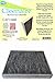 Cleenaire CAF11668 The Most Advanced Protection Against Bacteria Dust Viruses Allergens Gas Odors, Double Carbon Cabin Filter For 11-16 Dodge Charger, Challenger, 300