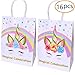 Unicorn Paper Gift Bags For Unicorn Birthday Party Supplies,Unicorn Party Favors Decorations-Set Of 16