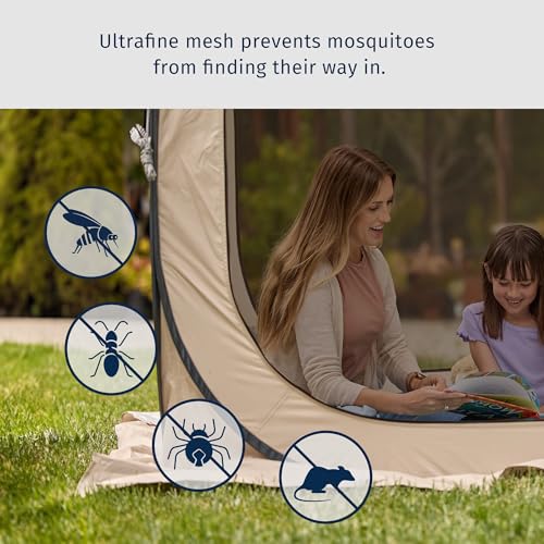 East Oak 6x6 FT Pop Up Screen Tent with Mosquito Net & UV Protection, Instant Portable Gazebo for Patio & Camping image 23